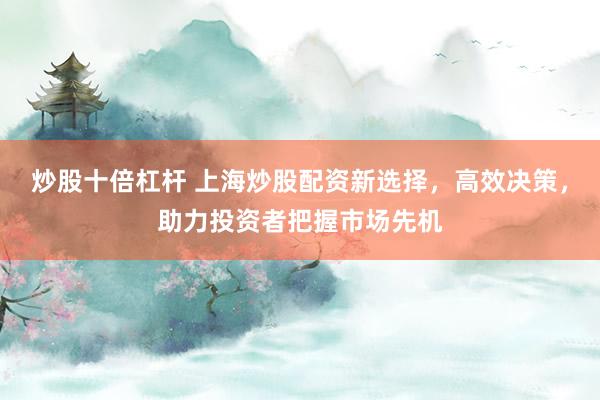 炒股十倍杠杆 上海炒股配资新选择，高效决策，助力投资者把握市场先机